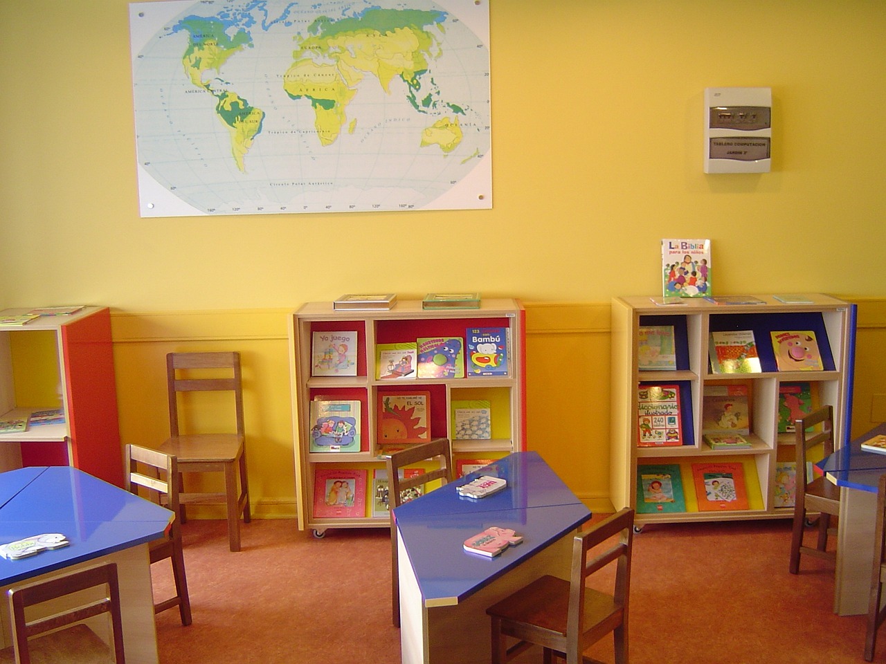 Colores en el aula: Impacto en el aprendizaje y diseño educativo